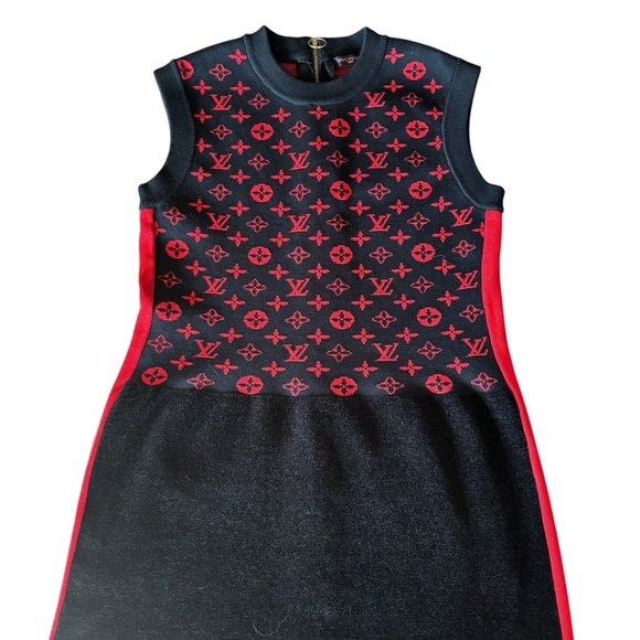 Louis Vuitton Women’s Dress Classic Logo No Size Tag Not Authenticated - Picture 6 of 13